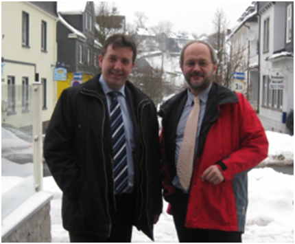 Bernd Fuhrmann und Volkmar Klein